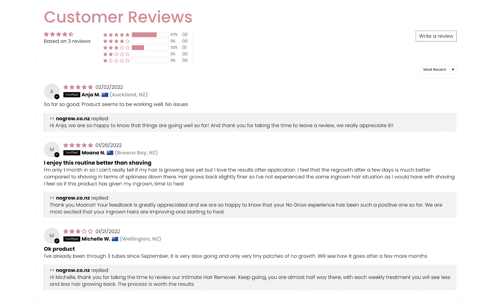 judgeme review widget example 3