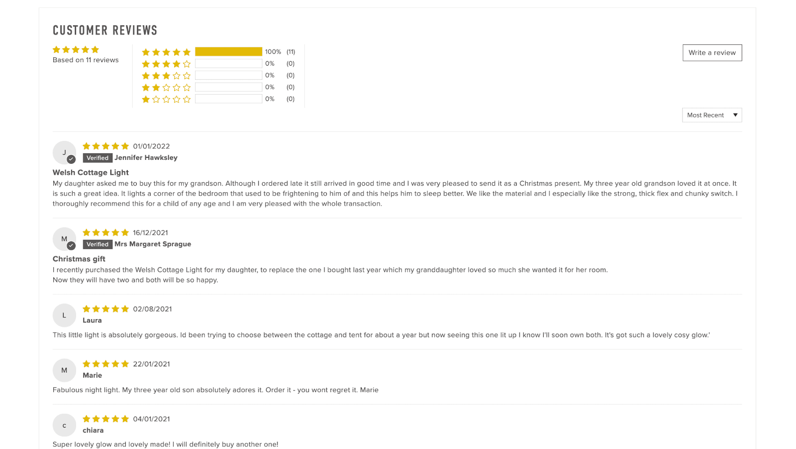 judgeme review widget example 2